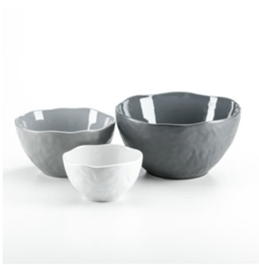 Simply Elegant Nested Bowls |Set of 3|